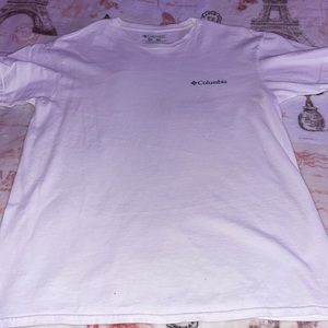 white columbia shirt